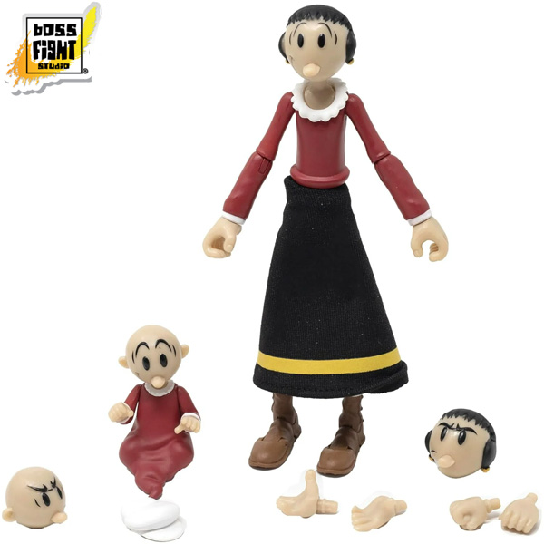 Boss Fight Studio Popeye Classics Olive Oyl Action Figure